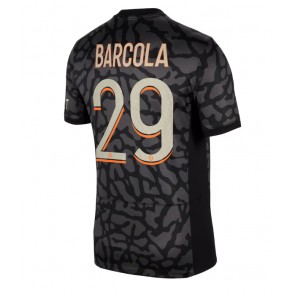 Paris Saint-Germain Bradley Barcola #29 Replica Third Stadium Shirt 2023-24 Short Sleeve